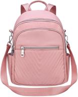 👜 versatile and stylish backpack purse: waterproof convertible women's handbags & wallets for fashion forward women logo