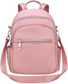 img 4 attached to 👜 Versatile and Stylish Backpack Purse: Waterproof Convertible Women's Handbags & Wallets for Fashion Forward Women