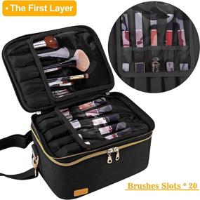 img 3 attached to BQTQ Organizer Detachable Cosmetics Accessories