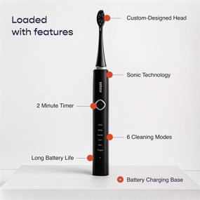 img 2 attached to 😁 Enhance Your Oral Care Routine with BRUUSH Electric Toothbrushes – Premium Set with 3 Replacement Toothbrush Heads