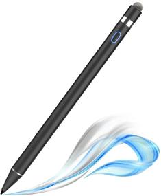 img 4 attached to 🖊️ RICQD Stylus Pencil with Palm Rejection - Compatible with Apple iPad (2018-2020), iPad 8th/7th/6th Gen, iPad Pro 12.9 4th/3rd Gen, iPad Air 4th/3rd Gen, iPad Mini 5th Gen, iPad Pro 11 - High Precision Drawing Pen