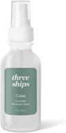 🌿 three ships calm lavender hydrosol toner – vegan facial tonic for oily/combo skin - soothing and balancing face toner, as seen on tv logo