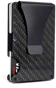 img 4 attached to 💼 Minimalistic Carbon Fiber Wallet for Men