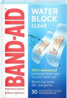 band aid waterproof adhesive bandages scrapes логотип