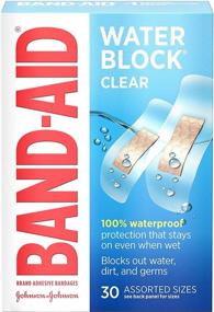 img 4 attached to Band Aid Waterproof Adhesive Bandages Scrapes