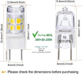 img 3 attached to 💡 110V 120V Daylight Equivalent Microwave Replacement: Easy and Effective Solution