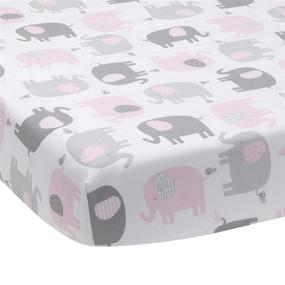 img 1 attached to Bedtime Originals Eloise 3-Piece Crib Bedding Set: Delicate Pink Dreamland