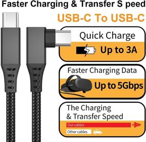 img 2 attached to 🔌 16FT/5м Окулус Квест Кабель для Подключения - Совместим с Окулус Квест 2/Квест 1 ВР Шлемом, USB 3.0 Тип C к C Кабель для Высокоскоростной передачи данных и зарядки - Для ВР Шлема Окулус и Игрового ПК