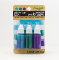 party life glycerin soap colors - sky blue, teal, purple, 3 pack | item #53100 logo