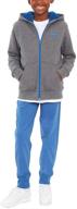 puma sherpa hoodie jacket x small boys' clothing logo