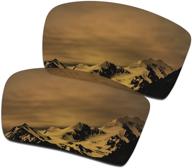 ๐ถ๏ธ crisp clarity and enhanced style: smartvlt bronze replacement lenses for men's sunglasses and eyewear accessories logo