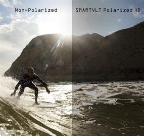 img 2 attached to 🕶️ Crisp Clarity and Enhanced Style: SmartVLT Bronze Replacement Lenses for Men's Sunglasses and Eyewear Accessories
