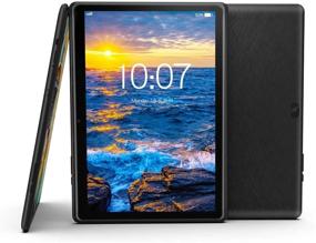 img 4 attached to 📱 Google Certified 10-Inch Android 10 Tablet by Azpen – Quad Core, Dual Cameras, 1280 x 800 IPS HD Display, 2GB RAM, 32GB Storage, Bluetooth, GPS, FM