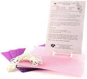 img 4 attached to 🕯️ Advent Taper Candle Making Kit with Beeswax - Create Your Own Advent Candle Set