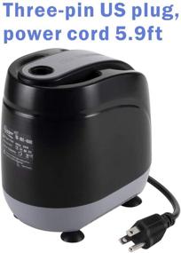 img 3 attached to 🐠 Hygger Submersible Water Pump for Aquarium, Fish Tank, Pond, Hydroponics, Fountain – 260-1180GPH Flow Rate – Ideal for Water Lines Over 4/5 Inch