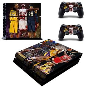 img 4 attached to 🎮 Optimize your PS4 Gaming Experience with Vanknight Vinyl Decal Skin Stickers for PlayStation Controllers