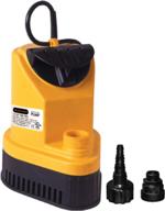 💧 mondi gold series 1585x water cooled utility and sump pump – 1/2 hp motor, 2 hose fittings – ideal for household and commercial applications logo