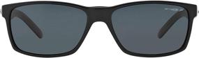 img 4 attached to 🕶️ ARNETTE Men's An4185 Slickster Rectangular Sunglasses: Sleek and Stylish Eyewear for Men