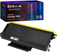 🖨️ e-z ink (tm) high yield compatible toner cartridge for brother tn580 tn650 tn550 tn620 - ideal for hl-5370dw, hl-5340d, dcp-8060, dcp-8065dn, hl-5240, hl-5250dn, mfc-8660dn (black, 1 pack) logo