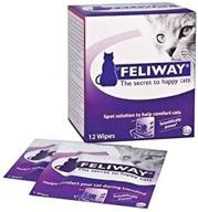 feliway adaptil 🐱 cat comfort wipes, 12 count logo