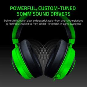 img 1 attached to Razer Kraken Tournament Edition: THX 7.1 Surround Sound Gaming Headset - USB DAC, Noise Cancelling Mic - PC, PS4, PS5, Nintendo Switch, Xbox One, Xbox Series X & S, Mobile - Green