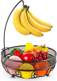 img 4 attached to 🍌 Bextsrack Basket Banana Kitchen Counter: Organize Your Countertop in Style