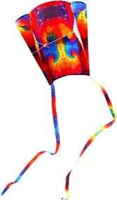 img 4 attached to Hengda Rainbow Parafoil Kite for Kids (31-Inch)