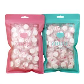 img 3 attached to Efficient 100pc Compressed Disposable Facial Masks for Effective Home DIY Skin Care with Frcolor