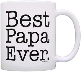 img 4 attached to 👨 Best Papa Ever: Father's Day and Birthday Gift Coffee Mug Tea Cup in White