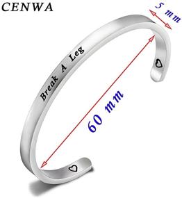 img 3 attached to Браслет-брелок театрального ключа CENWA: изысканное мужское украшение для ценителей сцены.