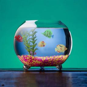 img 2 attached to 🐠 Lifelike Artificial Plastic Fish Set for Aquarium Tank Decorations - Random Pattern Floating Fish Toys for Bubble Tube Lamp Accessories – Pack of 12