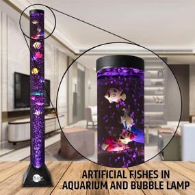 img 1 attached to 🐠 Lifelike Artificial Plastic Fish Set for Aquarium Tank Decorations - Random Pattern Floating Fish Toys for Bubble Tube Lamp Accessories – Pack of 12