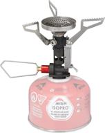 🔥 msr pocketrocket ultralight stove deluxe: compact camping & travel stove with piezo igniter логотип