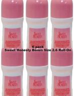 🌸 avon sweet honesty deodorant bonus size 2.6oz each (6-pack) - enhance your seo logo