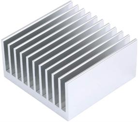 img 3 attached to 🔥 High-performance Aluminum Heat Sink 40 x 40 x 20mm for Efficient Cooling of 3D Printers, TEC1-12706 Peltier Cooler, Chipset CPU LED Power A