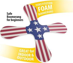img 3 attached to FUNSTITUTION Foam Boomerang Soft Flyer