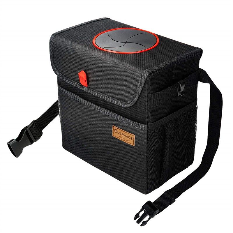 quarkace car trash can 로고