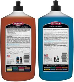 img 3 attached to 🌟 Weiman Hardwood Floor Cleaner and Polish Restorer Combo - 2 Pack - High-Traffic Hardwood Flooring, Enhances Natural Shine, Removes Scratches, Leaves Protective Layer - Packaging May Vary