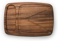 ironwood gourmet kansas city carving board: премиум-доска для резки из акациевого дерева, каналы для сока, 22 x 15 x 2,5 дюйма логотип