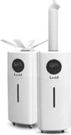 🌬️ lacidoll large humidifiers: whole-house style commercial & industrial humidifier for 2000 sq.ft, 5.5gal plant humidifier with cool mist, top fill, dual 360° nozzles, and 3 speed settings logo