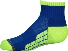 img 3 attached to 🧦 Ultimate Comfort and Durability: Gold Toe Boys Ultra Tec Athletic Quarter Socks - 6 Pairs