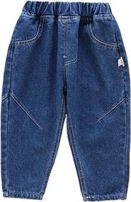 img 2 attached to 🩳 ZiweiStar Toddler Shorts: High-Quality Elastic Boys' Clothing at Shorts