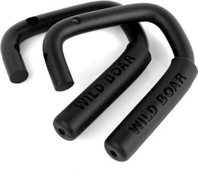 img 1 attached to 🚙 Jtron Car Wild Boar Front & Rear Grab Handles for Jeep Wrangler JK 07-19 | Enhanced Safety and Grip (Black)