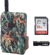 📷 browning defender wireless pro scout cellular trail game camera (at&amp;t) bundle with 32gb memory card and j-tech card reader (18mp), btcdwps-att logo