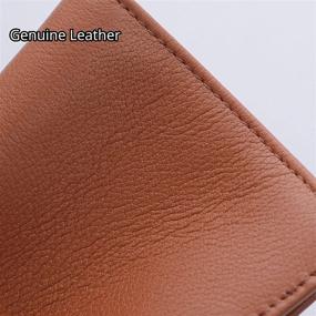 img 1 attached to 💼 Women's Compact Bifold Wallets with Blocking Technology - Genuine Leather Handbags & Wallets