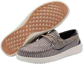 img 2 attached to 👞 Hey Dude Wally Brown Aztec Men's Shoes: Stylish Loafers & Slip-Ons