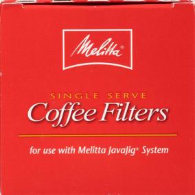 img 2 attached to ☕️ Заменяемые бумажные фильтры для кофе Melitta JavaJig для одноразового использования - белые, 60 штук: качественное решение для оптимального приготовления кофе.