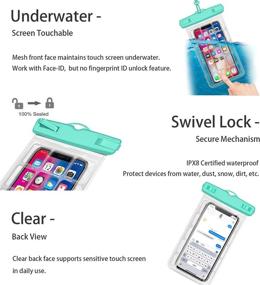 img 2 attached to Weuiean Waterproof Underwater IPhone Samsung