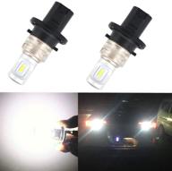 🚘 alla lighting pu20d база 12272 na hpc24wy ph24wy светодиодные лампы xenon white для audi, cadillac, gmc, porsche - замена белых поворотных сигнальных огней логотип