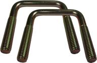 🛠️ (2 pack) ezgo leaf spring u bolts for electric medalist/txt golf cart (94+), part #72618g01 логотип